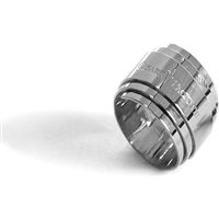 Anello Cesare Paciotti Uomo in Acciaio JPAN0022B-26 - JPAN0022-28